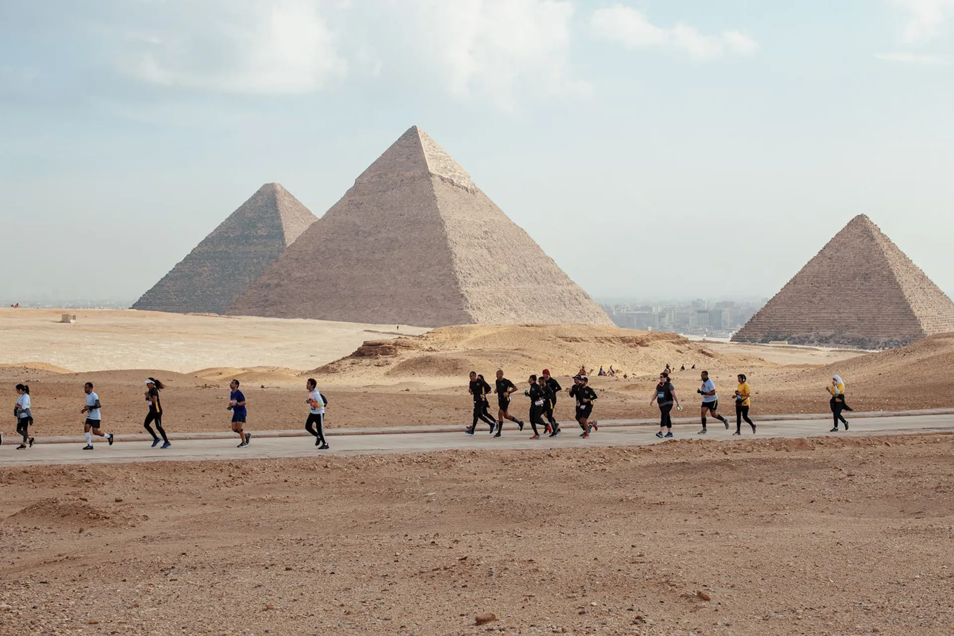 Pyramids Half Marathon - Maratona em Giza, Egito | Prova de corrida internacional